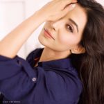 Parvatii Nair, photoshoot, blue dress