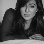 Parvatii Nair, photoshoot, cover picture, black & white