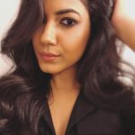 Ritu Varma, selfie, black colour dress, Dhruva Natchathiram heroine