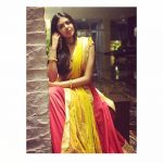 Shivani Rajashekar, yellow chudi