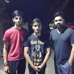 Simbu, aniruth, friend, night