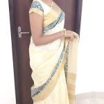 Subiksha, saree, tradiitonal