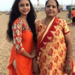 Suza Kumar, amma, beach, mom