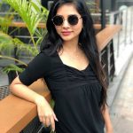 Suza Kumar, fantastic, black dress