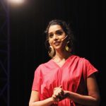 anupriya goenka  during Tedx talk IIM