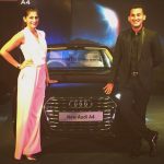 kubbra sait at audi car launch