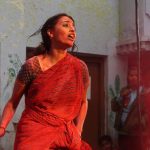 swara bhasker  during raanjhana holi with dhanush  (2)