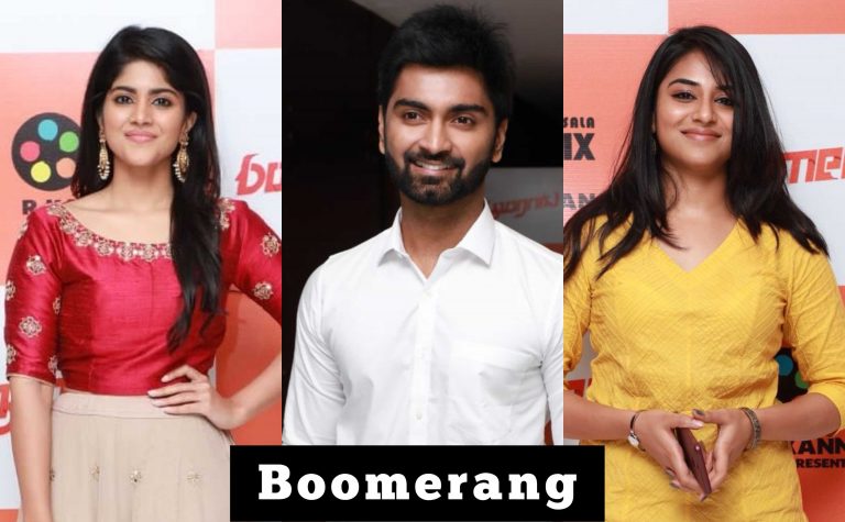 Boomerang Audio Launch HD Gallery | Atharvaa, Indhuja, Megha Akash