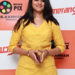 Boomerang Audio Launch, Indhuja, tamil girl, cute smile