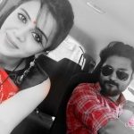 Chandran, Vj Anjana, selfie, outing, car