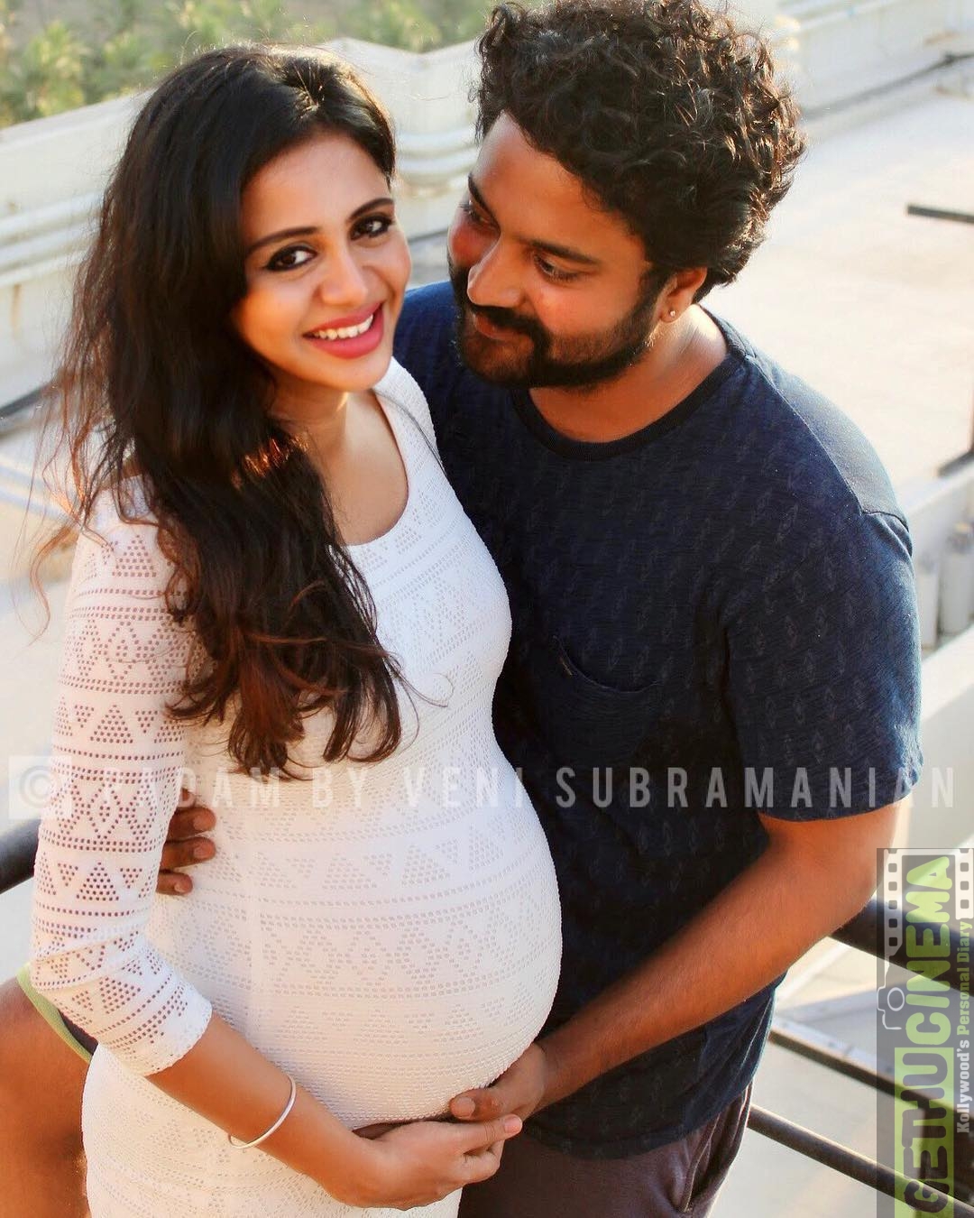 Chandran, Vj Anjana, smile, hair style - Gethu Cinema Chandran, Vj Anjana, smile, hair style - Gethu Cinema