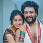 Chandran, Vj Anjana, wallpaper, hd, real life couple