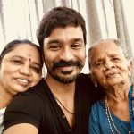 Dhanush, selfie, paati, grand mother