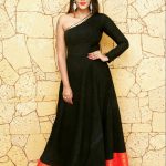 Meera Mitun, tsk actress, black dress