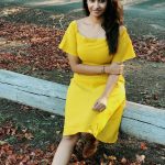 Priya Bhavani Shankar, latest, yellow dress, full size