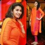 Priya Bhavani Shankar, orange dress, unseen