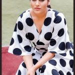 Rashmi Gautam, white and black dress, nasty