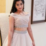 Rashmika Mandanna, White dress, angle