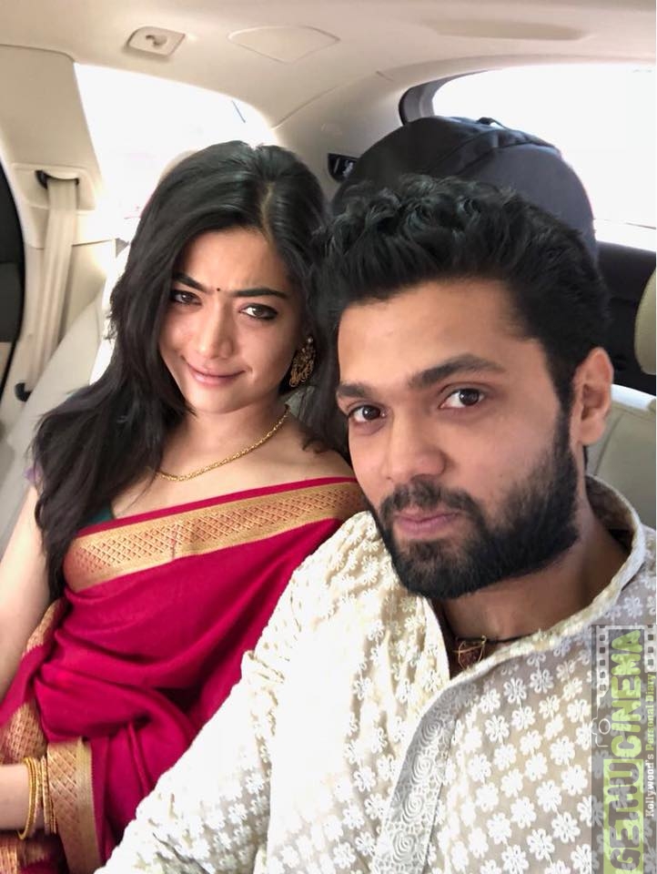 Geetha Govindam Actress Rashmika Mandanna 2018 Cute Images - Gethu Cinema