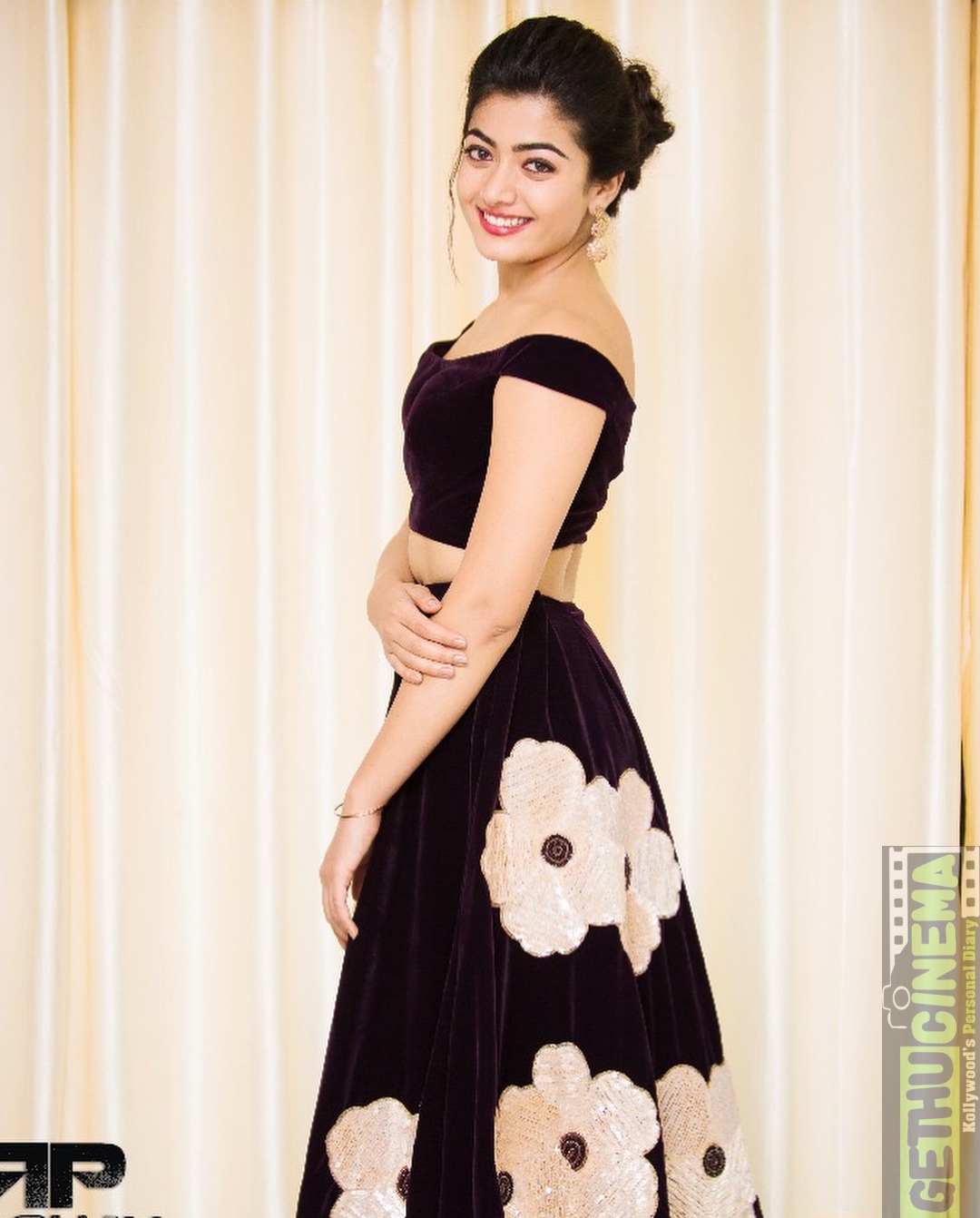 rashmika frock
