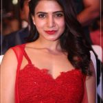 Samantha Akkineni, red dress, glamour