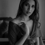 Shivani Singh, black and white, handsome