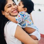 Vijayalakshmi, biggboss2, new entry, child, kiss