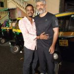 Ajith, Viswasam Shooting Spt, hug