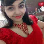 Akshaya Prithvirajan, selfie, red dress, red lips