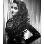 Anupama Parameswaran, photoshoot, hair style, black dress
