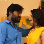 Billa Pandi, Rk Suresh, Indhuja, love, yelloe saree