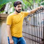 Harish Kalyan, casual, yellow dress