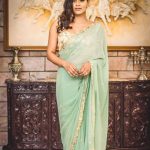 Heeba Patel, event, saree