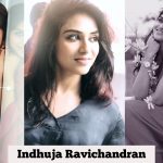 Indhuja, 2018, hd, wallpaper, saree, collage, meyaadhan maan