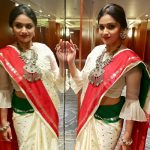 Keerthy Suresh, saree, unseen, traditional dress