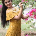 Leema Babu, Dhoni Kabadi Kuzhu Actress, flowers