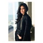 Malavika Mohanan, Petta Actress, black fit