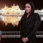 Nayanthara, Goldan temple, Vignesh Shivan, Black Dress, Night