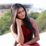 Neethu Vasudevan, photo shoot, red dress, terrors