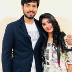 Nithyashree, singer, vijay tv, harish kalyan, hug