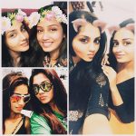 Nivetha Pethuraj, collage, best friend, selfie, girls