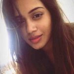 Nivetha Pethuraj, face, selfie, black dress