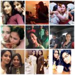 Nivetha Pethuraj, family, collage, hd, selfie