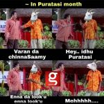 Purattasi maasam, funny memes, paridhabangal, non veg, veg (4)