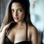 Riya Sen, Un seen Glamours look, black bra,  sightly