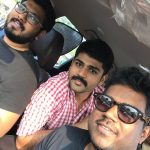 Shirish Sharavanan, yuvan shankar raja, selfie, friends