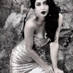 Sonarika Bhadoria,  black and white,fancy