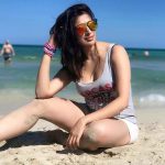 Top tamil glamorous Actress, Raai Laxmi, beach