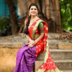 Vani Bhojan, saree, glamour, photo shoot, Kings of Comedy Juniorsis