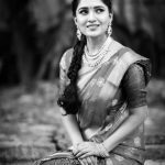 Vani Bhojan, saree, hd, wallpaper, sun tv